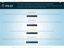 Tablet Screenshot of itx.cz